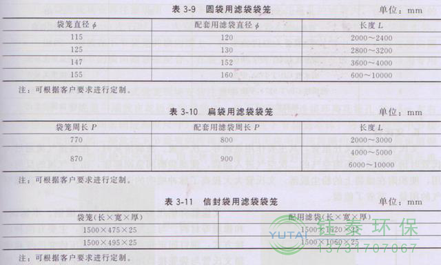 各種除塵骨架的生產(chǎn)標準、規格及成本